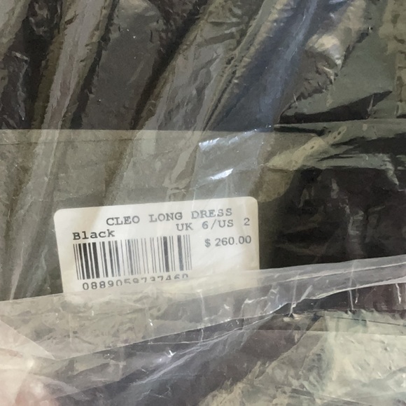 All Saints Cleo Black Long Dress - Picture 5 of 5